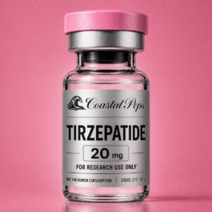 Coastal Peps Tirzepatide 20mg research product