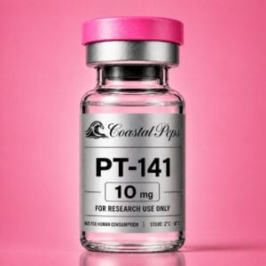 Coastal Peps PT-141 10mg Bremelanotide research peptide